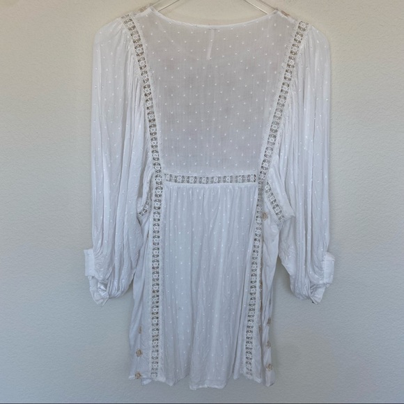 Free People Charlotte Ivory Tunic Dress | S - Picture 5 of 16